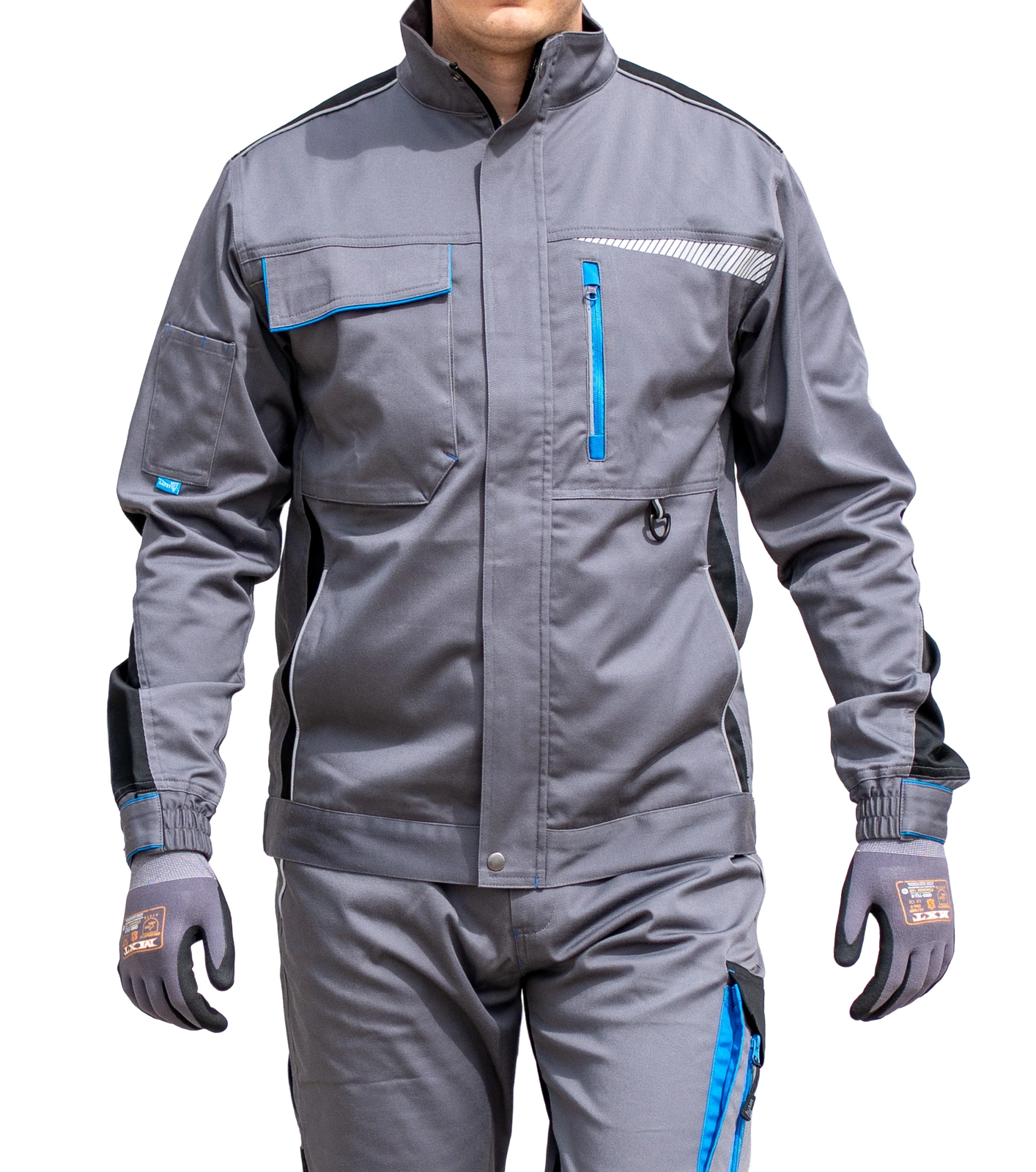NO LIMITS FLEXY radna bluza – Siva/crna