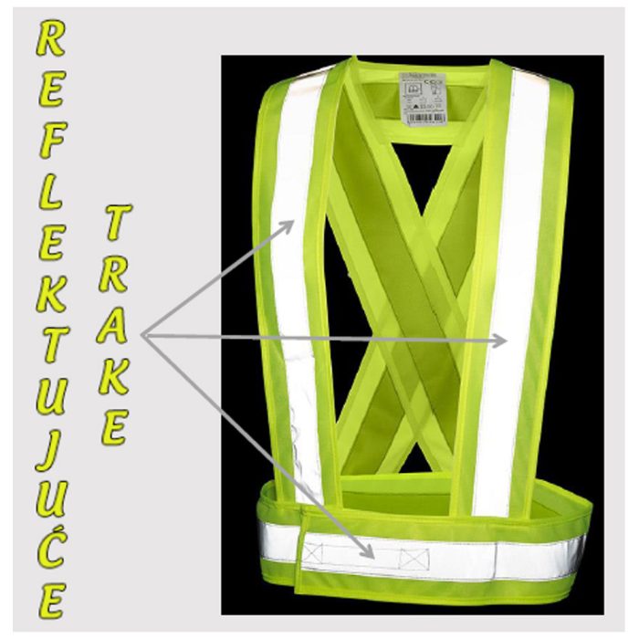 HI-VIS TRAKASTE NARAMENICE - Image 2