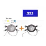 RESPIRATORNA MASKA FFP2 Art. 3021 V CARBON NR D - Image 2