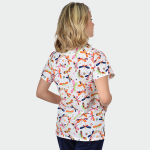 BAMBINA ženska medicinska bluza – Dragonflies - Image 3