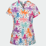 BAMBINA ženska medicinska bluza – Octopus