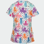 BAMBINA ženska medicinska bluza – Octopus - Image 2