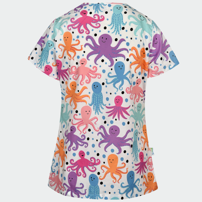 BAMBINA ženska medicinska bluza – Octopus - Image 2