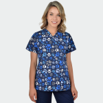 BAMBINA ženska medicinska bluza – Paws - Image 2