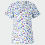 BAMBINA ženska medicinska bluza – White owls