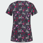BAMBINA ženska medicinska bluza – Zebra strips - Image 2
