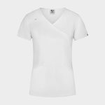 JUSTINA ženska medicinska bluza – Bijela - Image 4