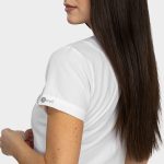 JUSTINA ženska medicinska bluza – Bijela - Image 3