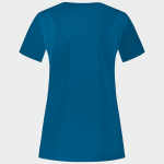 JUSTINA ženska medicinska bluza – Karibsko plava - Image 2