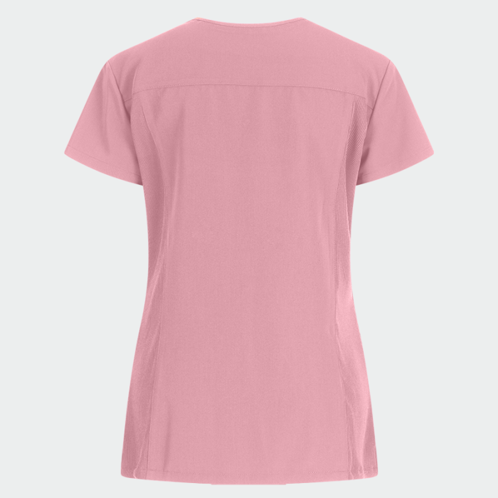 JULIA ženska medicinska bluza – Roza - Image 8