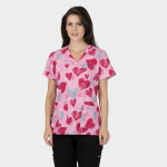 ISABELLA ženska medicinska bluza – Love is in the air - Image 2