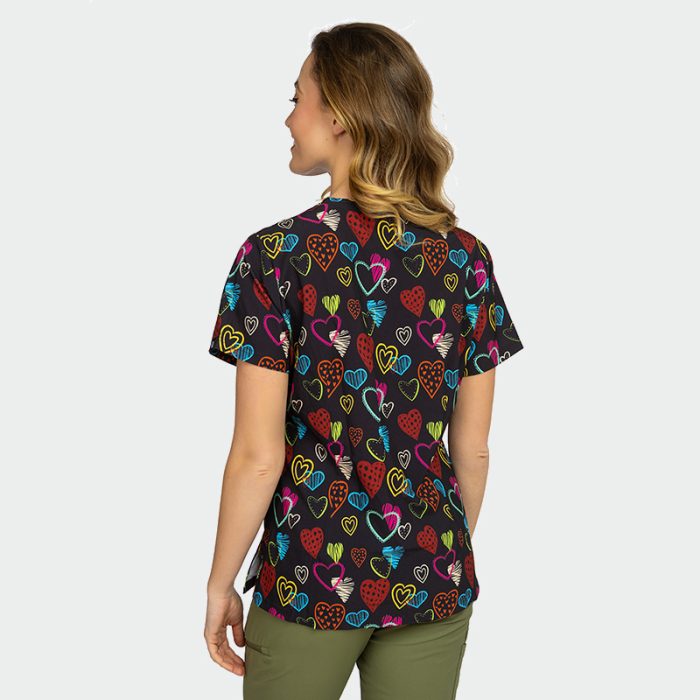 ISABELLA ženska medicinska bluza – Colour Love - Image 5