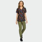 ISABELLA ženska medicinska bluza – Colour Love - Image 3