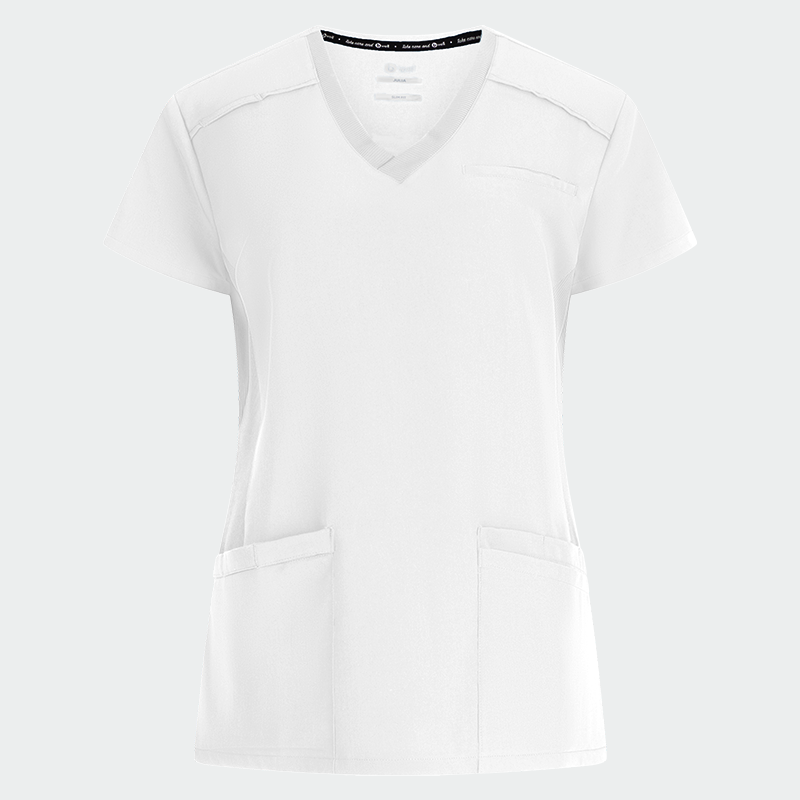 405900-julia-1.png JULIA ženska medicinska bluza – Bijela - Image 1