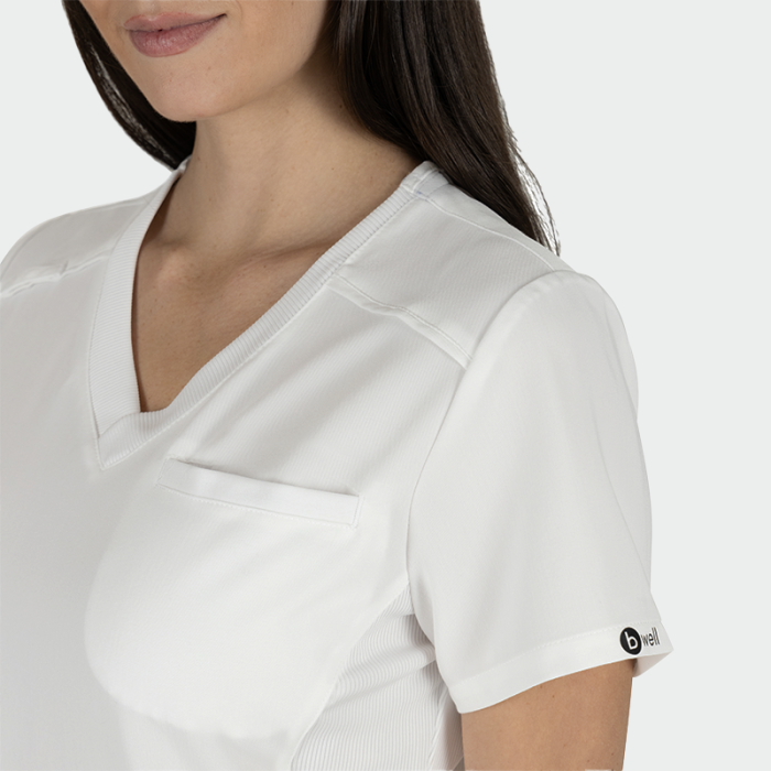 JULIA ženska medicinska bluza – Bijela - Image 6