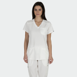 JULIA ženska medicinska bluza – Bijela - Image 3