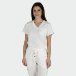 JULIA ženska medicinska bluza – Bijela - Image 4