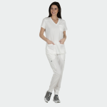 JULIA ženska medicinska bluza – Bijela - Image 2