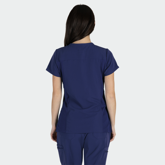 JULIA ženska medicinska bluza – Tamno plava - Image 6