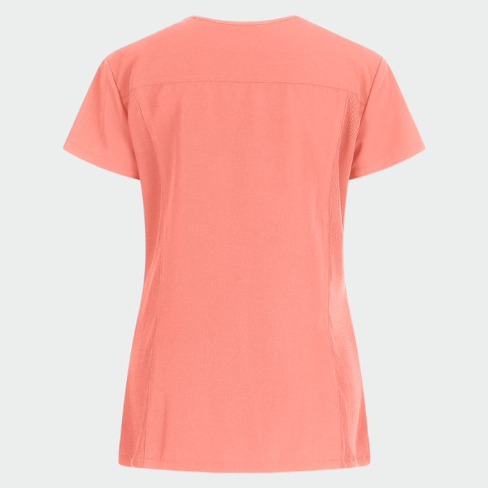 JULIA ženska medicinska bluza – Koral - Image 7