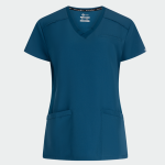 JULIA ženska medicinska bluza – Karibsko plava