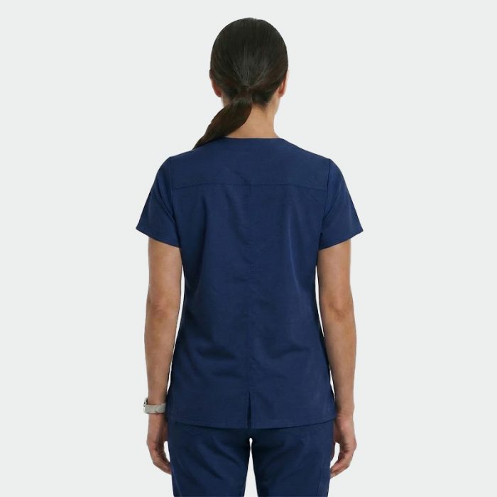 ANGELICA ženska medicinska bluza – Tamno plava - Image 4