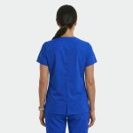 ANGELICA ženska medicinska bluza – Royal plava - Image 4