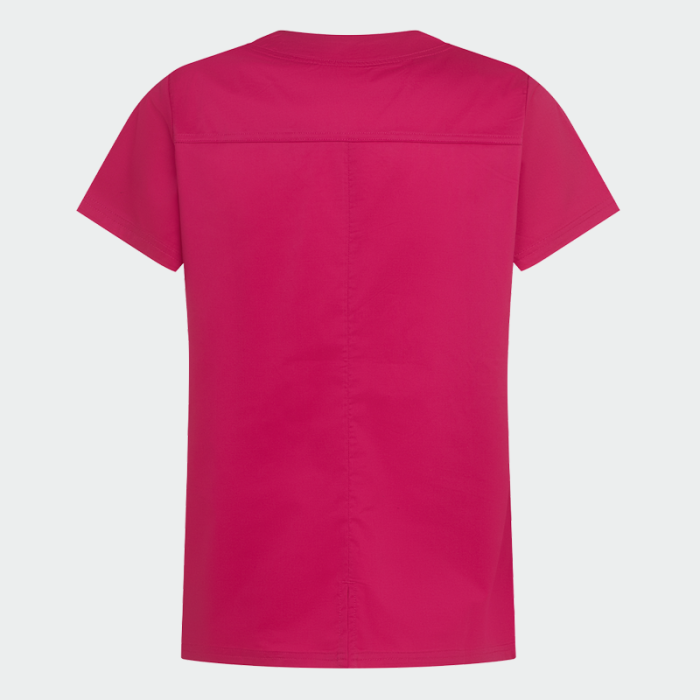 ANGELICA ženska medicinska bluza – Ciklama roza - Image 2