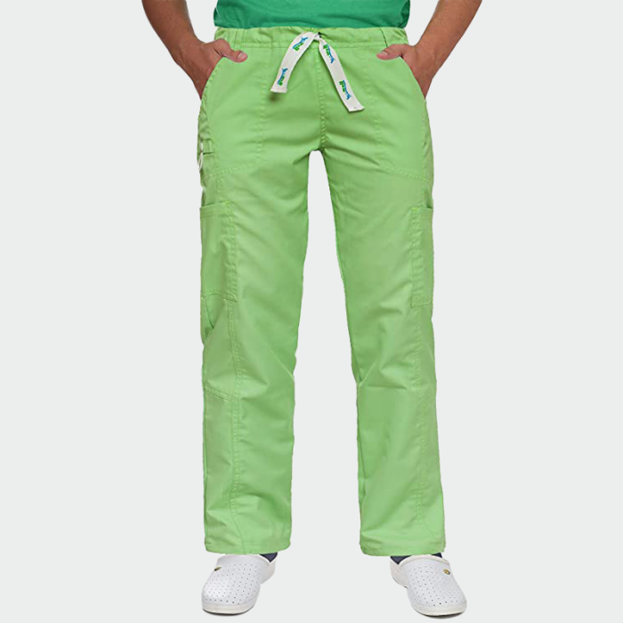 DANTE ženske medicinske hlače – Apple zelena - Image 3