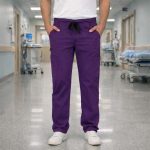 DANTE ženske medicinske hlače – Ljubičasta - Image 7