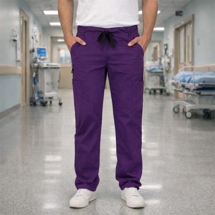 DANTE ženske medicinske hlače – Ljubičasta - Image 7