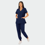 RICCI ženske medicinske hlače – Tamno plava - Image 2