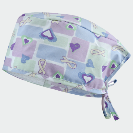 Purple hearts / ribbons