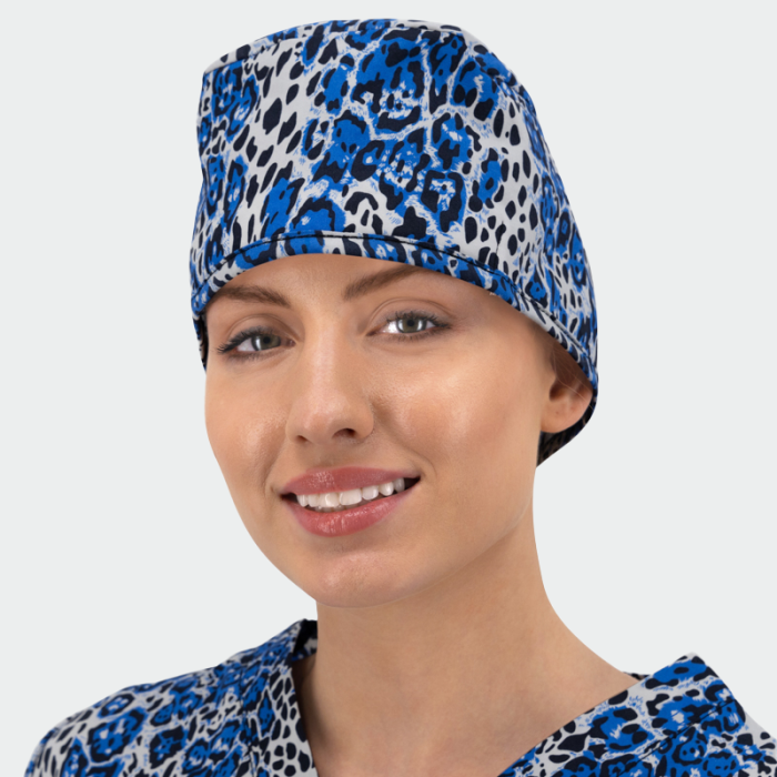 ADRIANA medicinska kapa – Leopards - Image 2