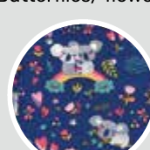 BAMBINA ženska medicinska bluza – Koalas