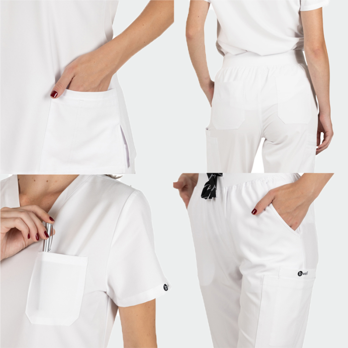 BELLA ženski medicinski set – Bijela - Image 7