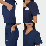 BELLA ženski medicinski set – Tamno plava - Image 6