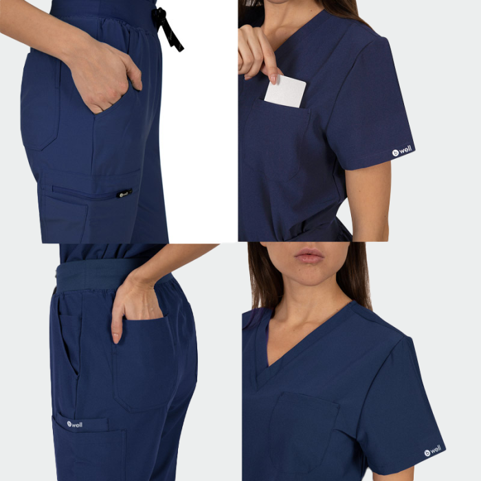 BELLA ženski medicinski set – Tamno plava - Image 6