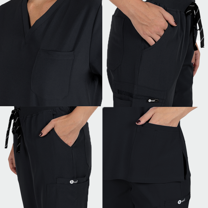 BELLA ženski medicinski set – Crna - Image 3