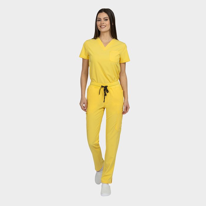 BELLA ženski medicinski set – Butter žuta - Image 6