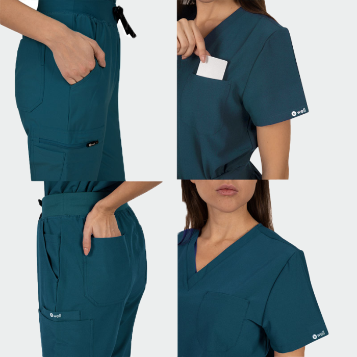 BELLA ženski medicinski set – Karibsko zelena - Image 6