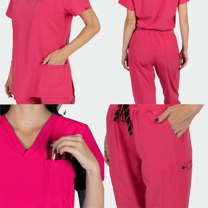 BELLA ženski medicinski set – Ciklama roza - Image 6
