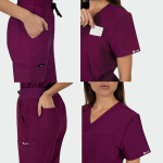 BELLA ženski medicinski set – Bordo - Image 6